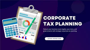 corporate tax planning
