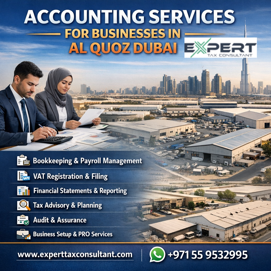 Accounting services for businesses in Al Quoz Dubai