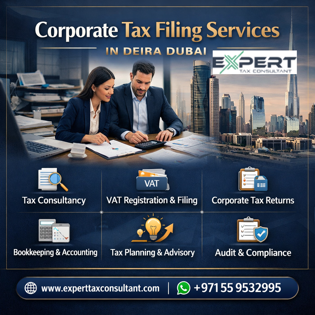 Corporate Tax Filing Services in Deira Dubai