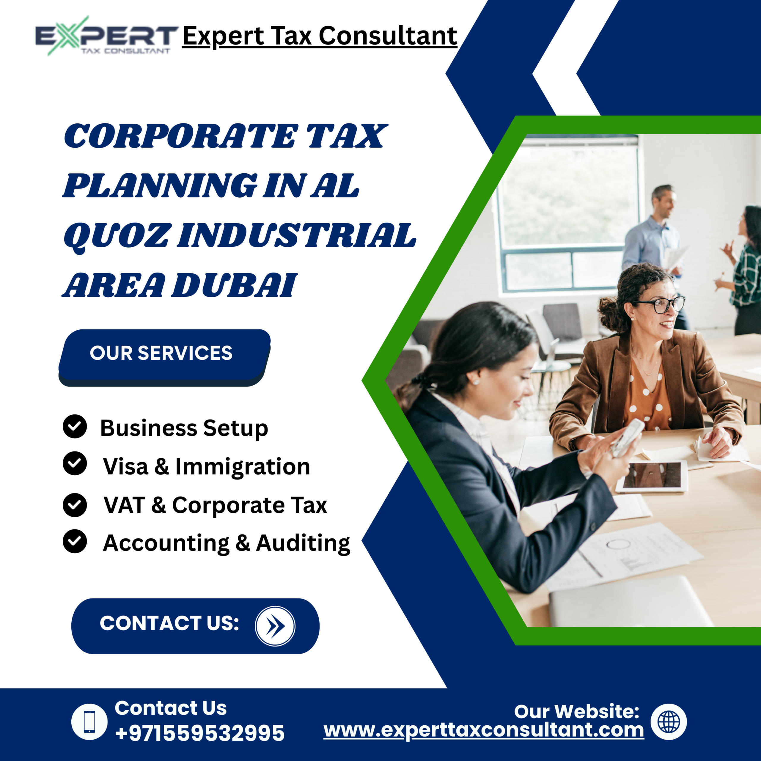 corporate tax planning in al quoz industrial area dubai
