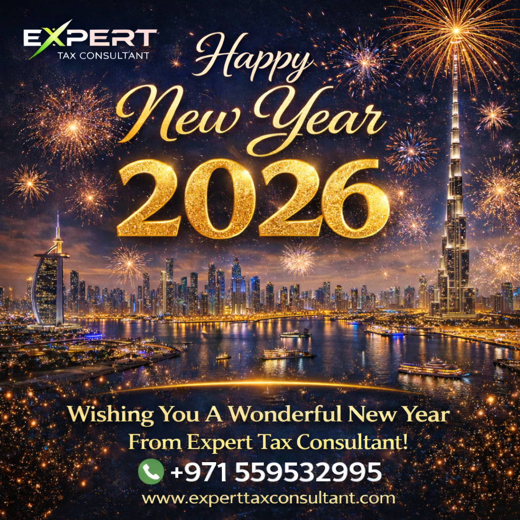happy new year 2026 from expert tax consultant