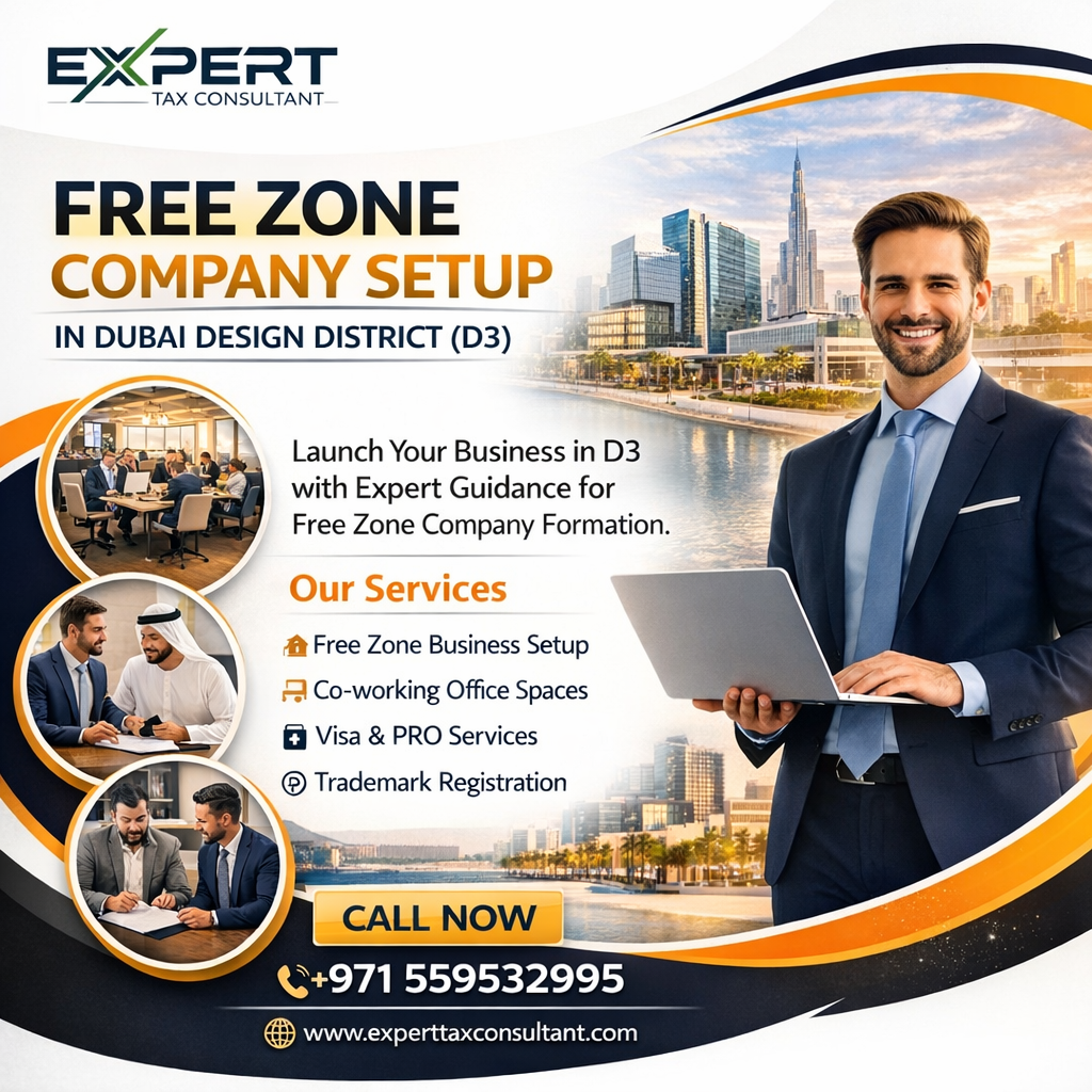 free zone company setup in dubai design district (d3)