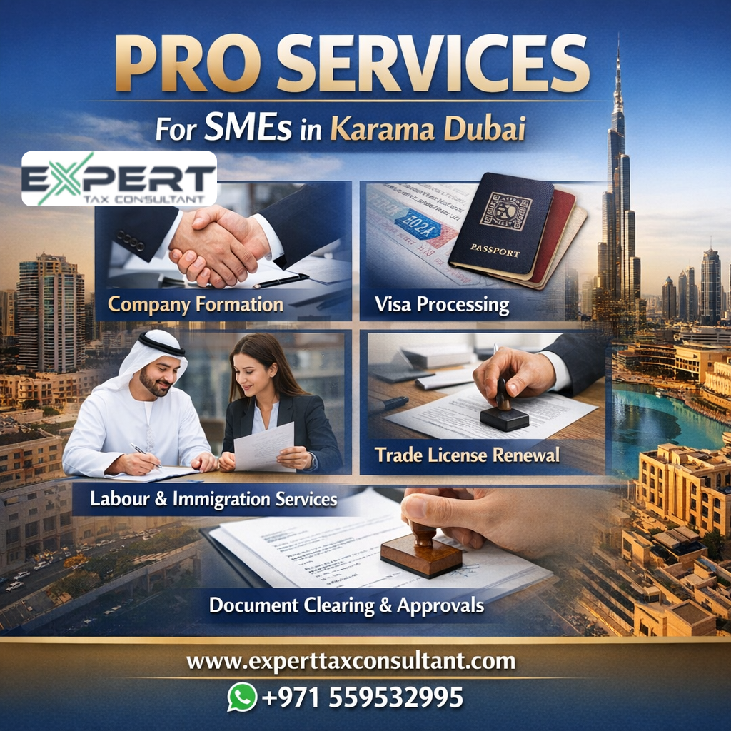 PRO Services For SMEs in Karama Dubai