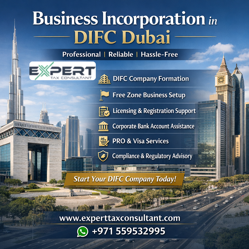 Business Incorporation in DIFC Dubai