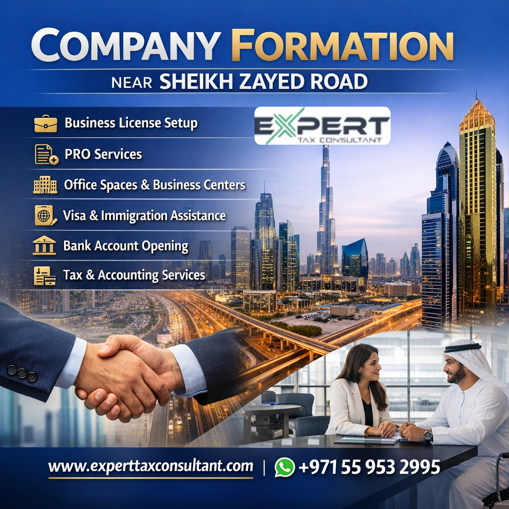 Company Formation near Sheikh Zayed Road