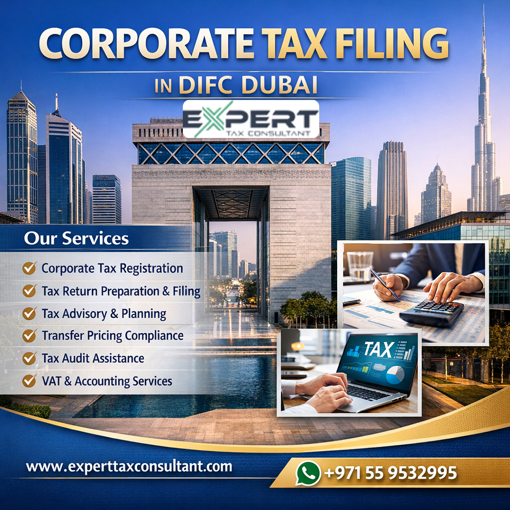 Corporate Tax Filing in DIFC Dubai