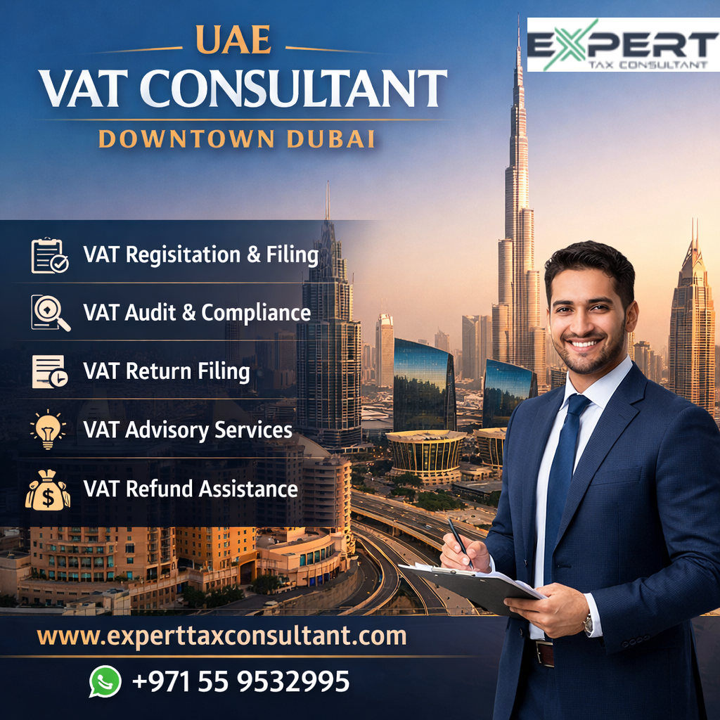 UAE VAT Consultant Downtown Dubai