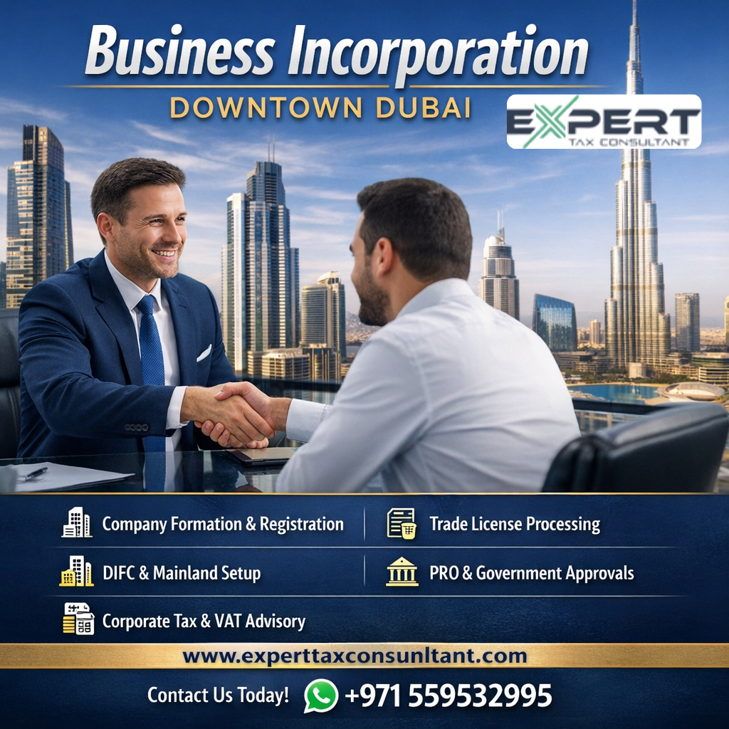 Business Incorporation Downtown Dubai