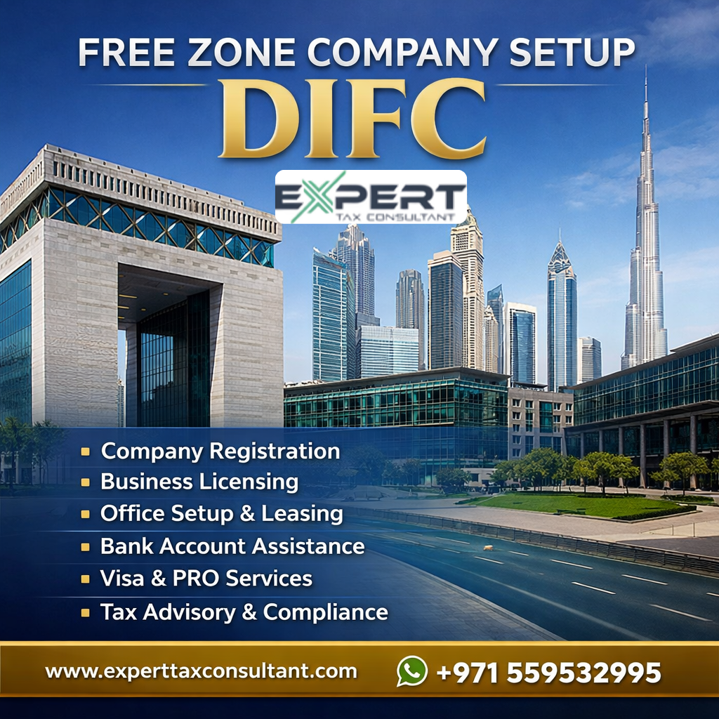 Free Zone Company Setup DIFC