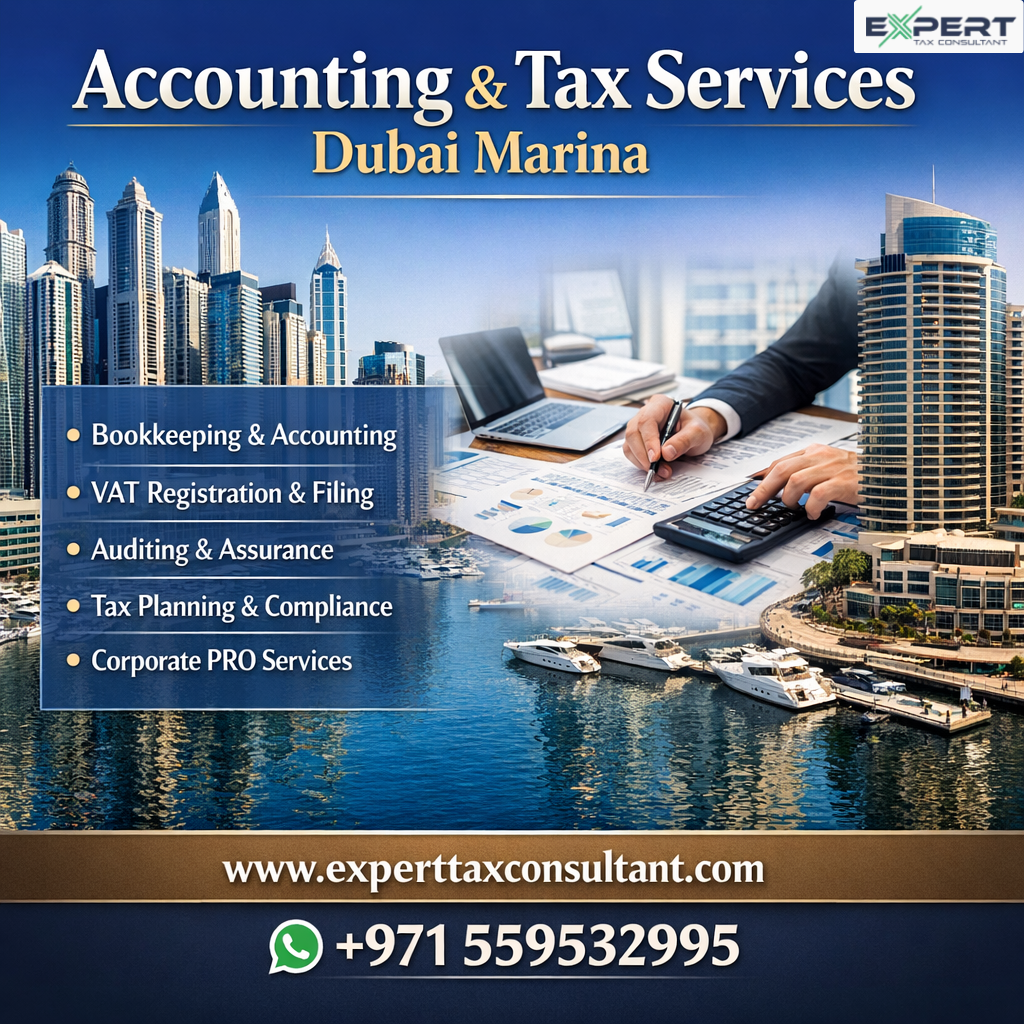 Accounting and Tax Services Dubai Marina