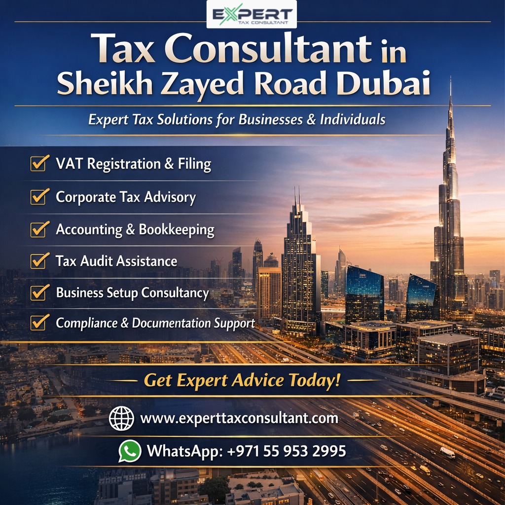 Tax Consultant in Sheikh Zayed Road Dubai