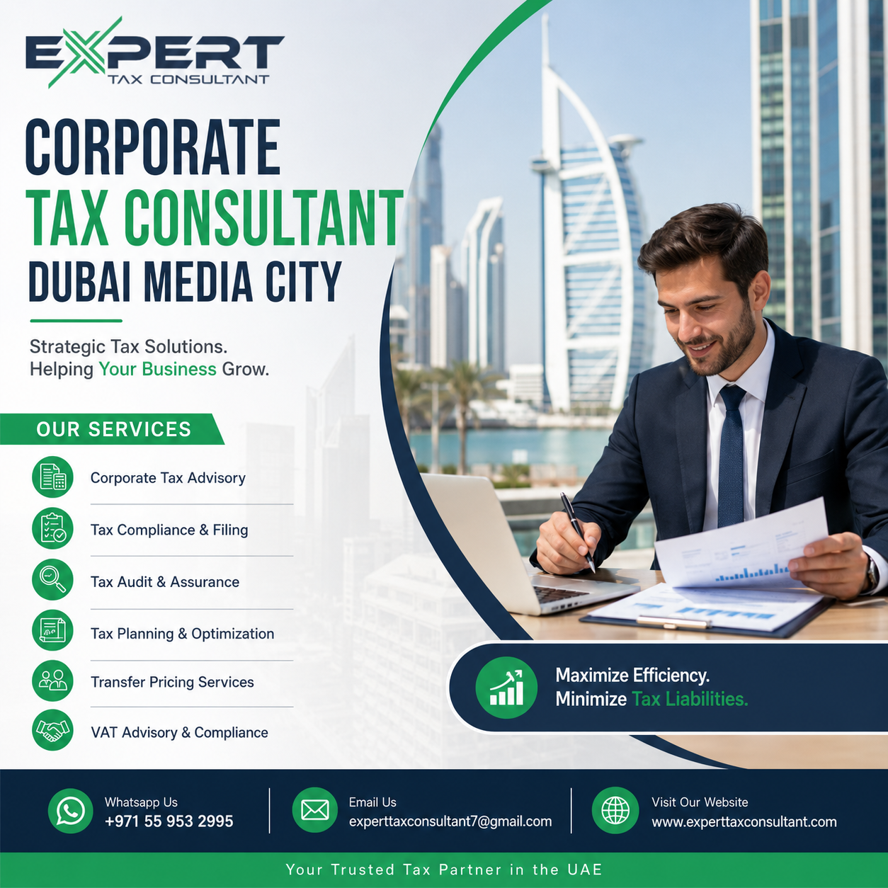 Corporate Tax Consultant Dubai Media City