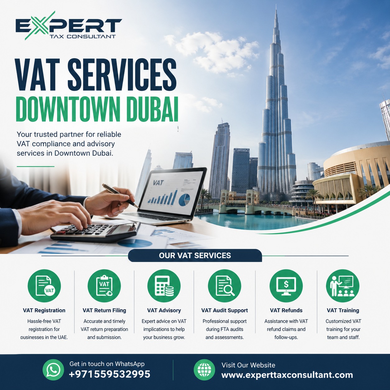VAT Services Downtown Dubai