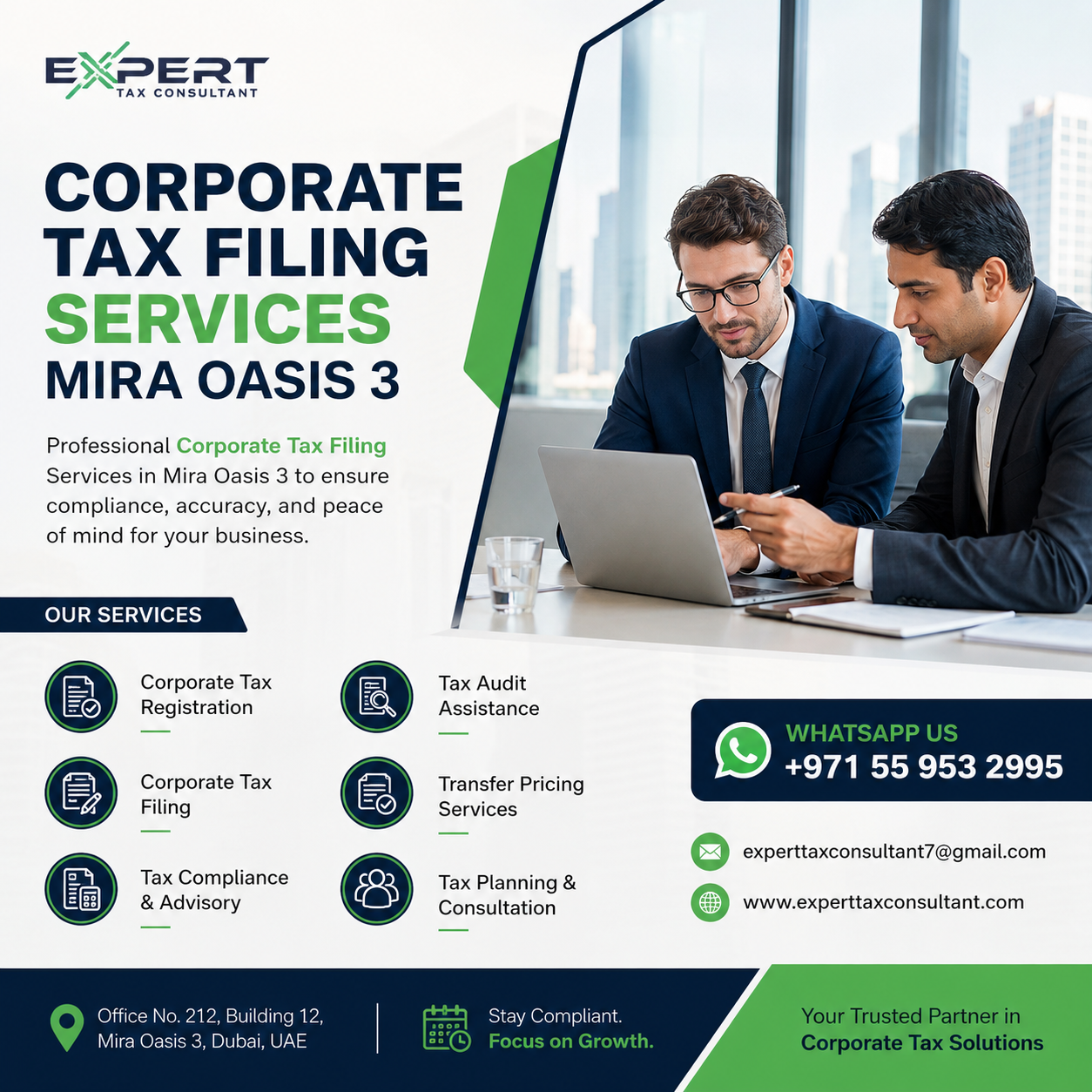 Corporate Tax Filing Services Mira Oasis 3