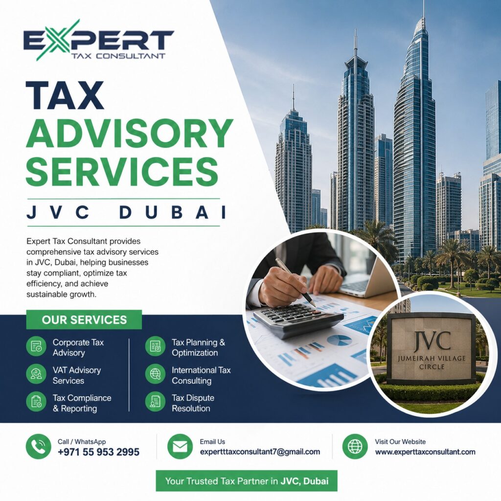 Tax Advisory Services JVC Dubai