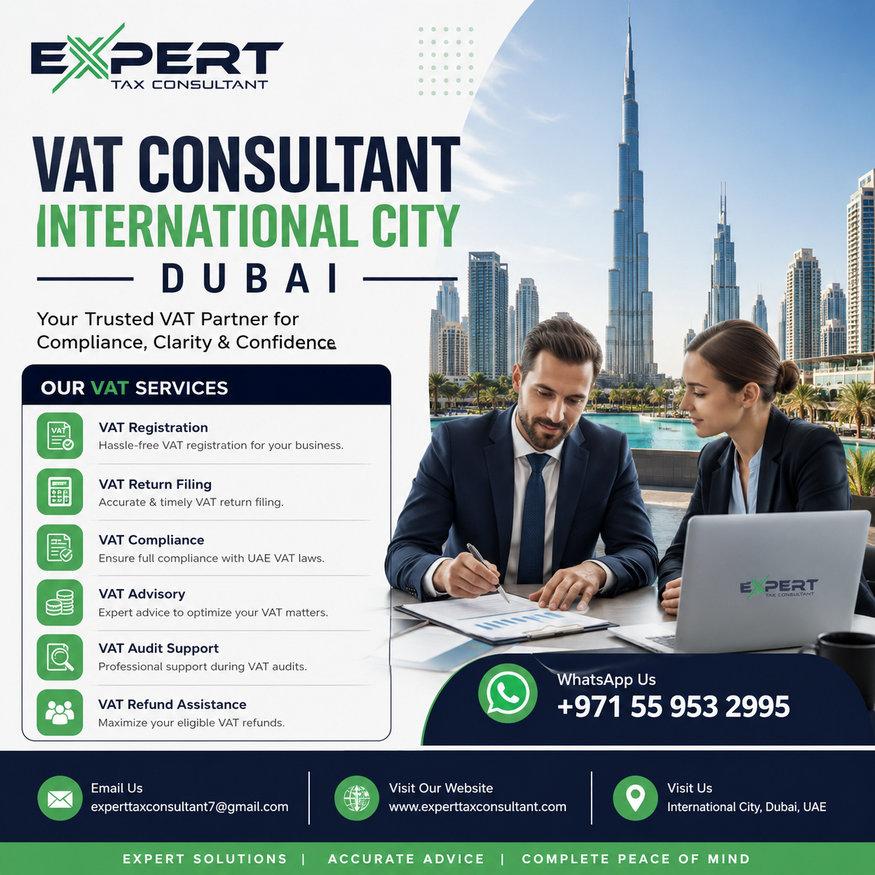 Vat Consultant International City Dubai