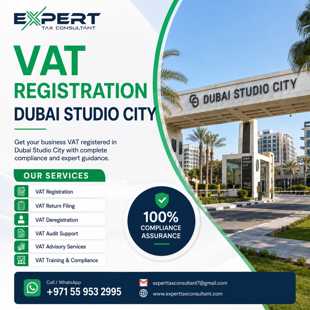 Vat Registration Dubai Studio City