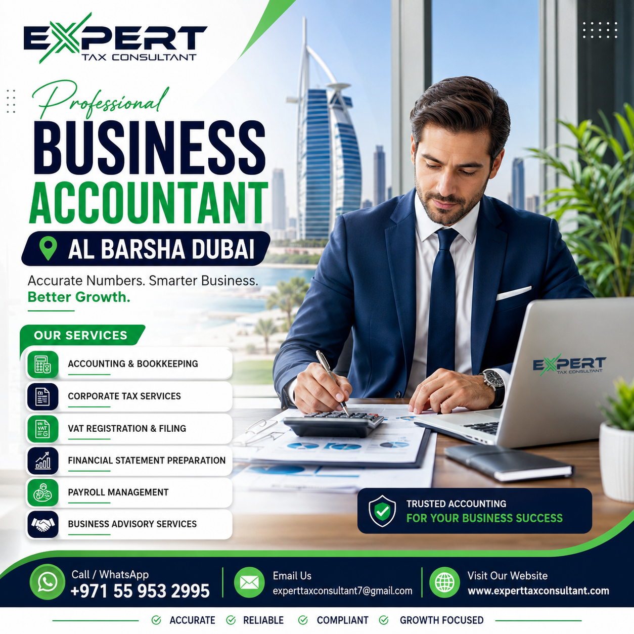 Business accountant Al Barsha Dubai