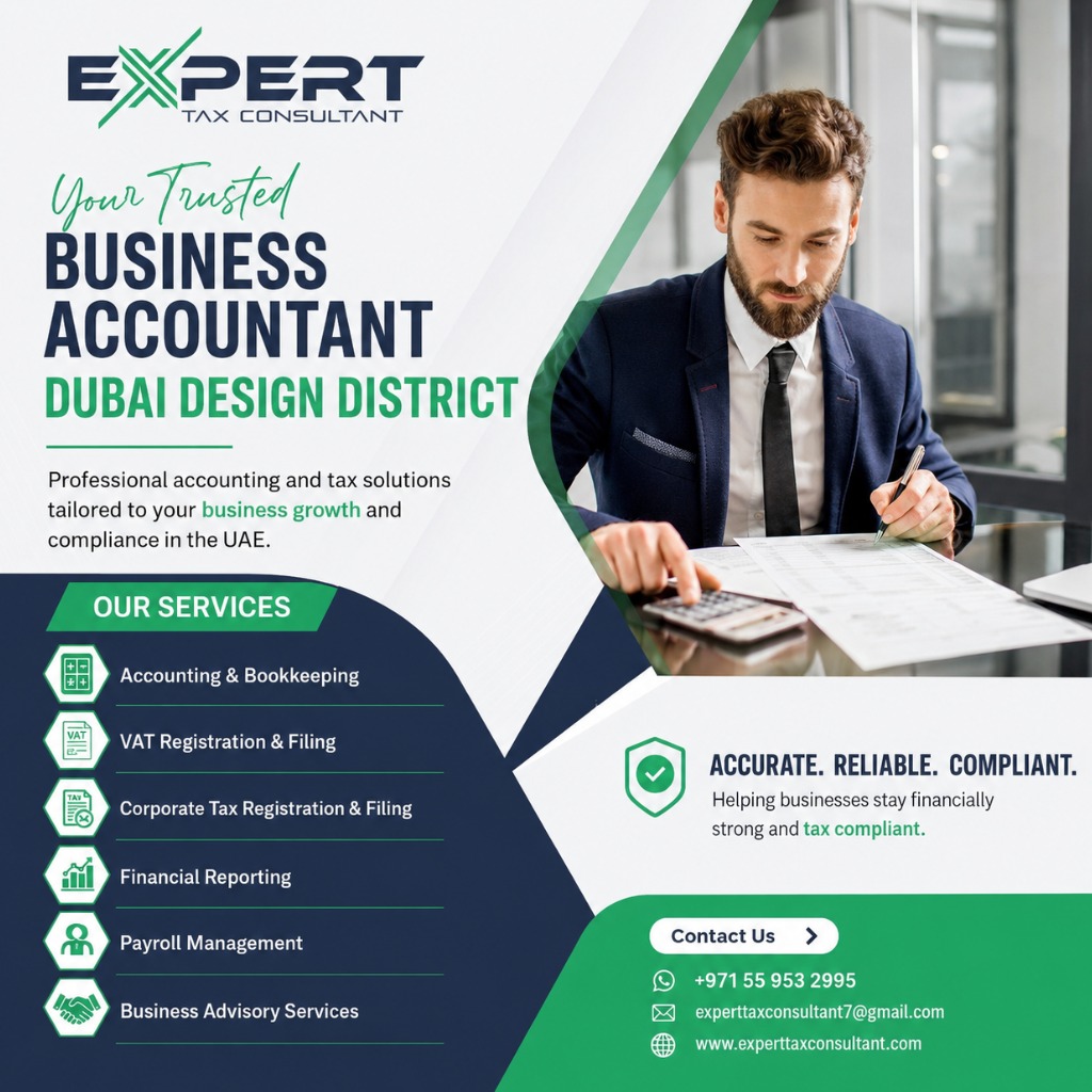 Business accountant Dubai Design District