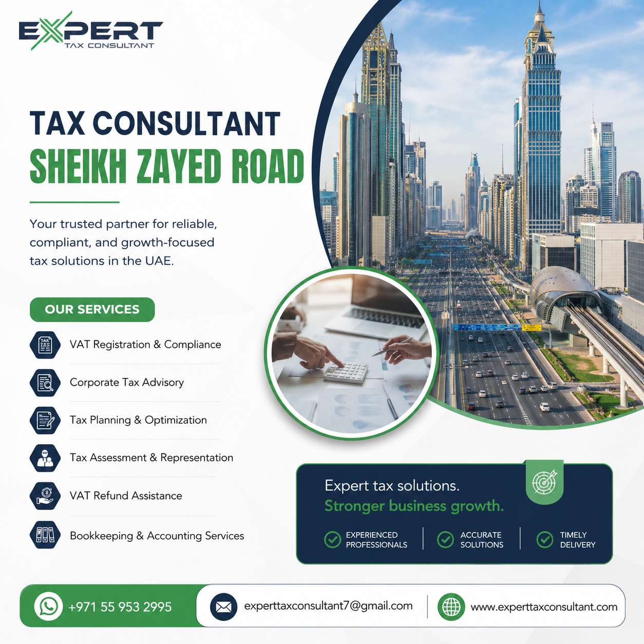 Tax consultant Sheikh Zayed Road