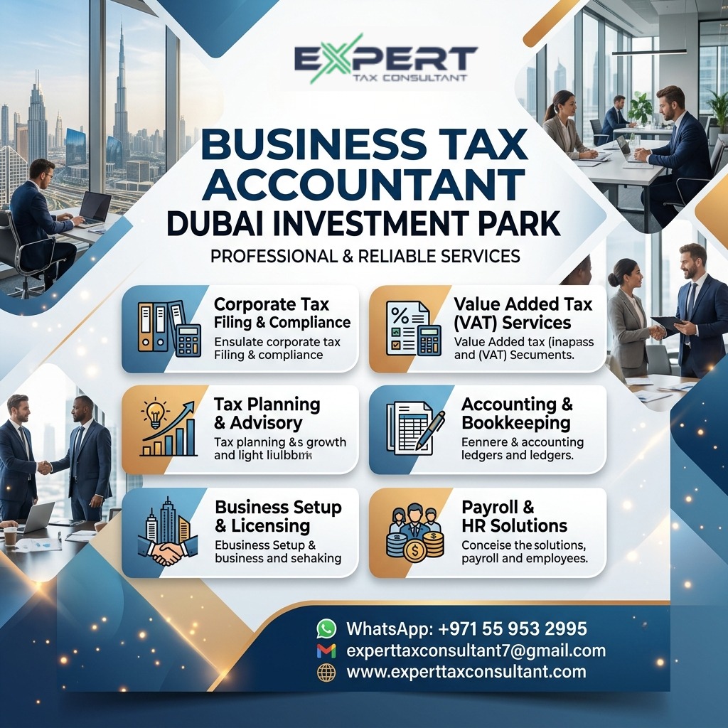 Business tax accountant Dubai Investment Park