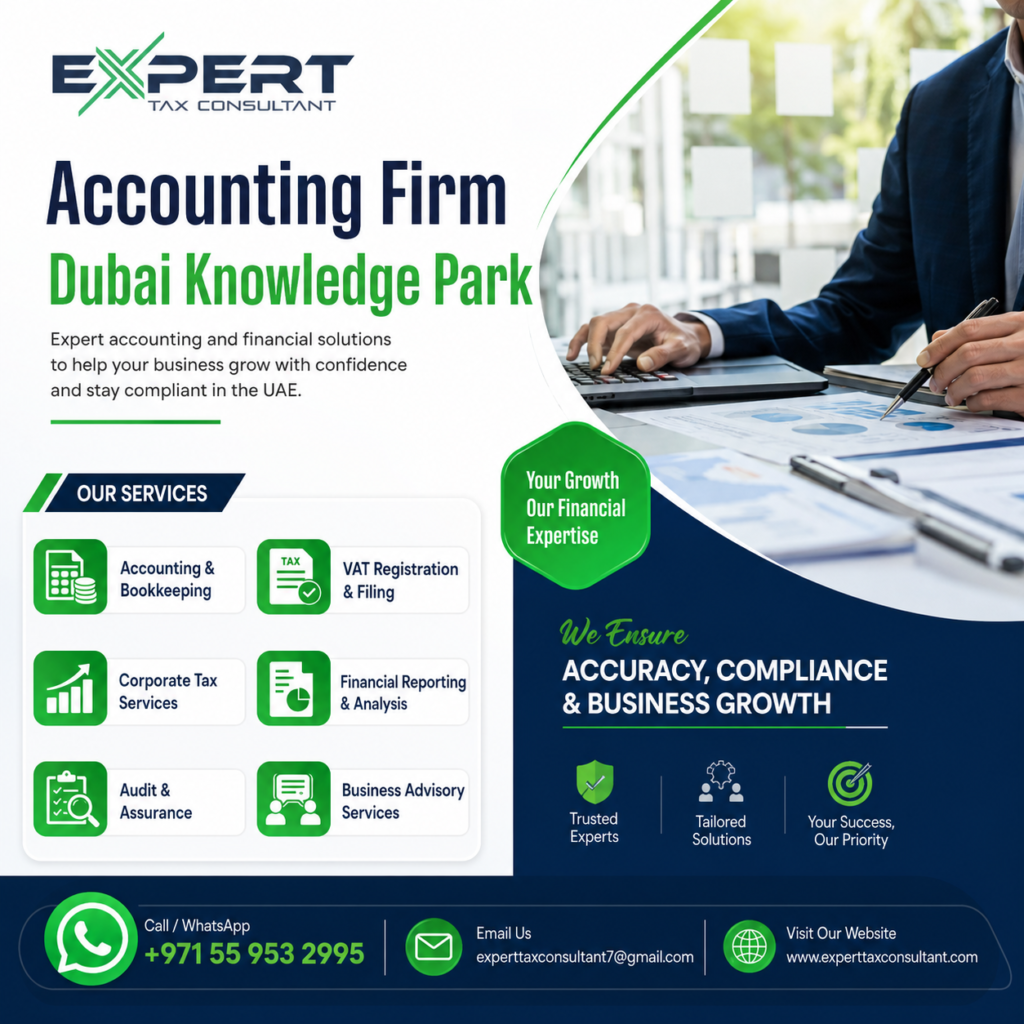 Accounting Firm Dubai Knowledge Park