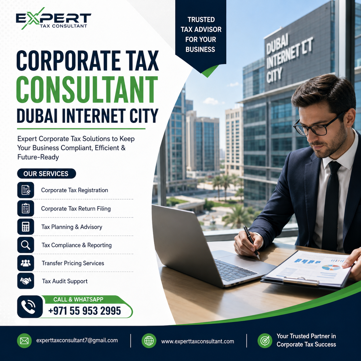 Corporate Tax Consultant Dubai Internet City