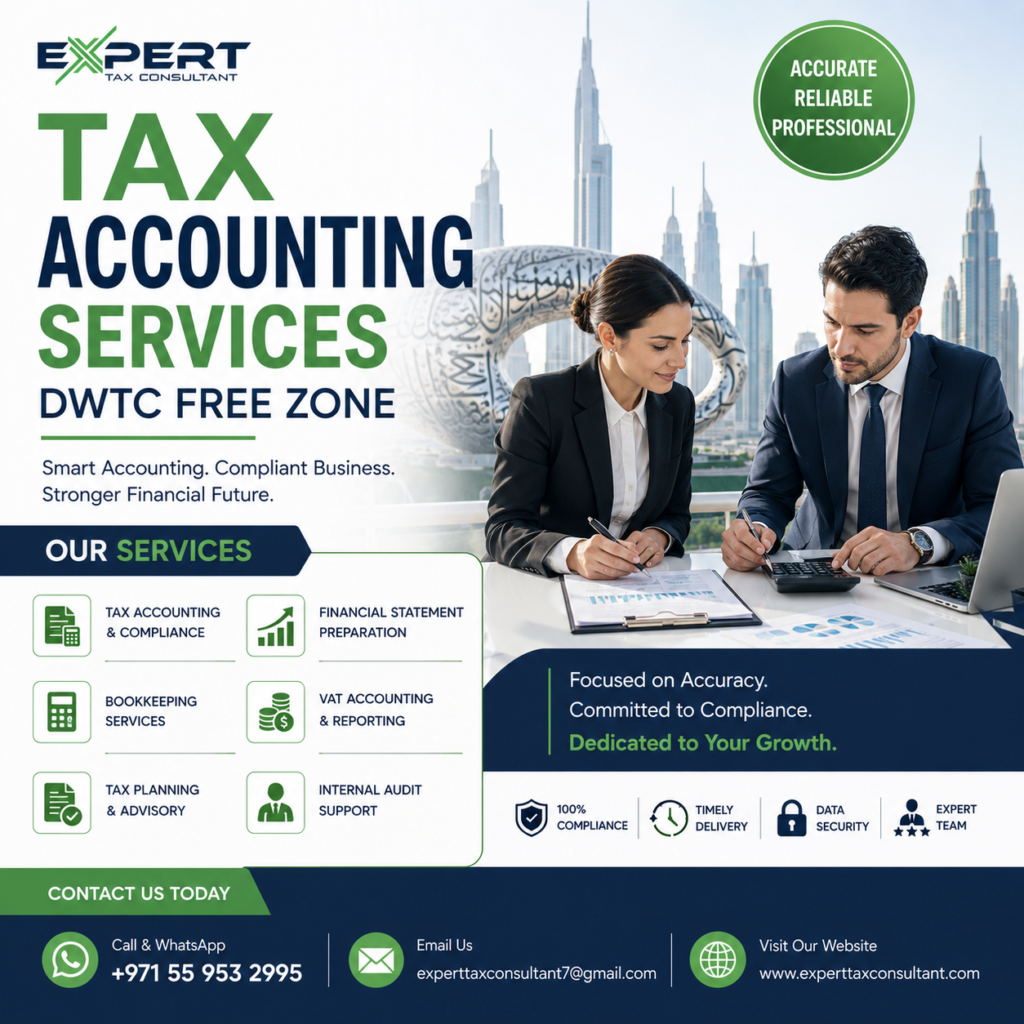 Tax Accounting Services DWTC Free Zone