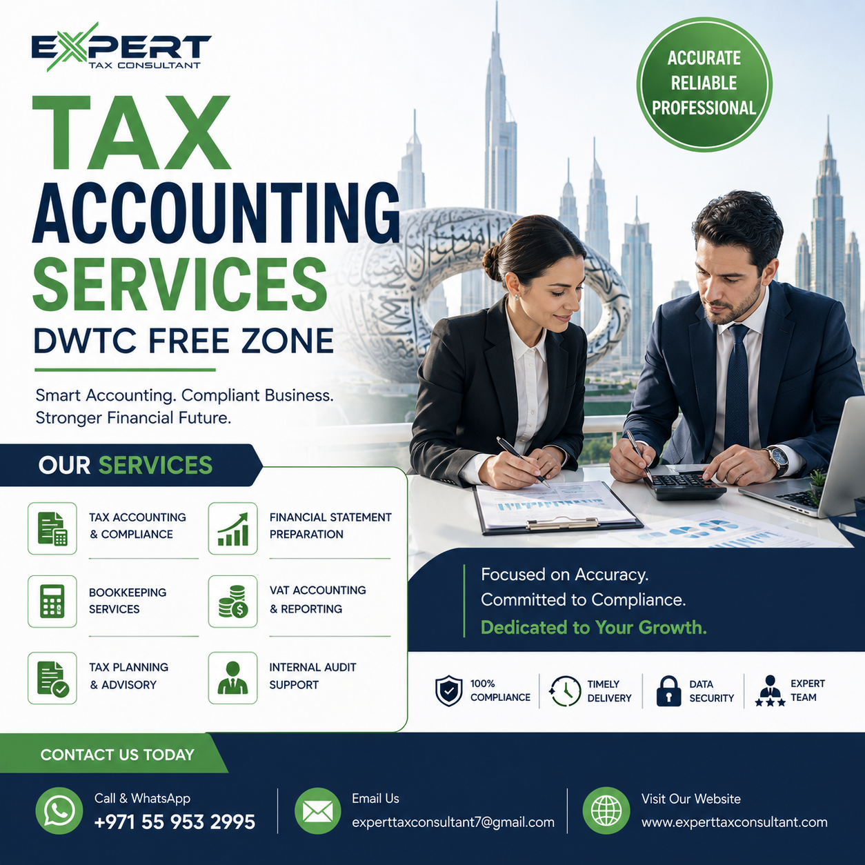Tax Accounting Services DWTC Free Zone