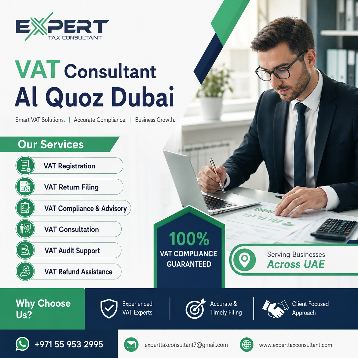 VAT Consultant Al Quoz Dubai